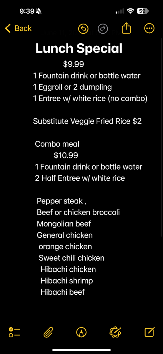 Ninja Express Menu-1